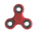 Fidget spinner, röd